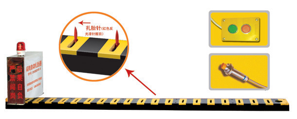 达拉特旗V3嵌入式闯岗自动扎胎器/阻车器